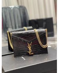 Y Cassandra Medium Chain Bag Black