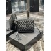 Y Lou Camera Bag Black With Silver Toned Hardware
