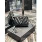 Y Lou Camera Bag Black With Silver Toned Hardware