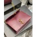 Y Cassandra Medium Chain Bag Rouge Opyum In Grain De Poudre Embossed