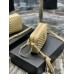 Y Lou Camera Bag Beige With Gold Toned Hardware
