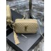 Y Lou Camera Bag Beige With Gold Toned Hardware