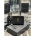 Y Lou Camera Bag Black With Gold Hardware