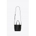 Y Paris Mini Toy Shopping In Crocodile-Embossed Leather