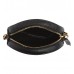 Y Vinyle Round Camera Bag in Chevron-Quilted Grain de Poudre Embossed Leather