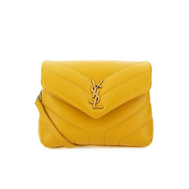 Y Loulou Toy Strap Bag in Quilted ‘Y’ Leather