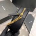 Y Circle Quilted Textured-leather Bag Black