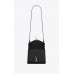 Y Cassandra Mini Top Handle Bag in Box Leather