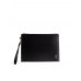 Y Tiny Cassandre Zip Tablet Holder in Shiny Leather