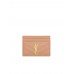 Y Cassandre Y Matelasse Card Case in Grain de Poudre Embossed Leather