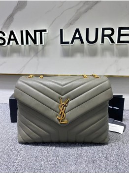 Y Loulou Medium Chain Bag In Y Leather
