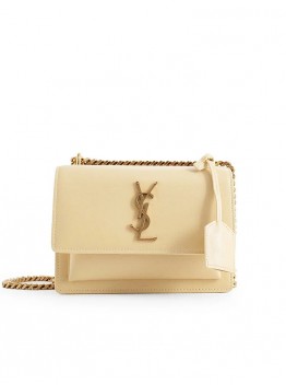 Y Sunset Small Chain Bag in Smooth Leather