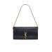 Y Kate Supple 99 Chain Bag in Crocodile-embossed Shiny Leather