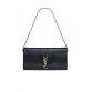 Y Kate Supple 99 Chain Bag in Crocodile-embossed Shiny Leather