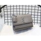 Y Medium Sunset In Crocodile Embossed Shiny Leather Bag