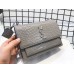 Y Medium Sunset In Crocodile Embossed Shiny Leather Bag