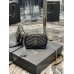 Y Lou Mini Bag In Quilted  Grain  De Poudre Embossed Leather