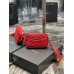 Y Lou Mini Bag In Quilted  Grain  De Poudre Embossed Leather