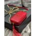 Y Lou Mini Bag In Quilted  Grain  De Poudre Embossed Leather