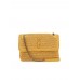 Y Niki Medium Chain Bag in Raffia and Leather