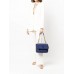 Y Niki Medium Chain Bag in Raffia and Leather