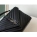 Y College Medium Quilted leather Bag