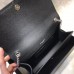 Y Black Kate Medium Leather Shoulder Bag