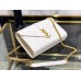 Y ENVELOPE MEDIUM BAG IN MIX MATELASS�� GRAIN DE POUDRE EMBOSSED LEATHER