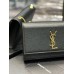 Y Kate Medium In Grain Poudre embossed Leather Bag 2 colours