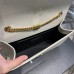 Y Kate Medium In Grain Poudre embossed Leather Bag 2 colours
