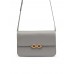 Y Le Maillon Satchel in Smooth Leather in Grey
