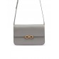 Y Le Maillon Satchel in Smooth Leather in Grey