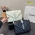 Y ENVELOPE Medium Chain Bag in Supple Matelasse Leather size :25.4 *  17 cm