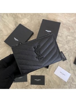 Y  wallet black  SIZE:13x9x1.5CM  08