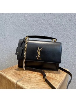 Y MEDIUM SUNSET SATCHEL IN SMOOTH LEATHER