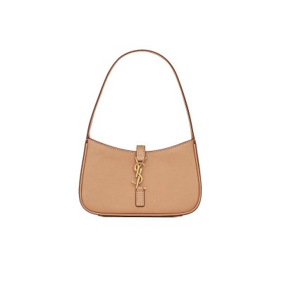 Y Le 5 a 7 Mini Hobo Bag in Vegetable-Tanned Leather