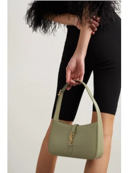 Y Leather shoulder bag Avocado Green