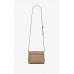 Y Loulou Toy Bag in Matelasse ‘Y’ Leather in Greyish Brown