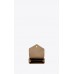 Y Loulou Toy Bag in Matelasse ‘Y’ Leather in Greyish Brown