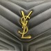 Y Loulou Bag Matelasse Y Leather Gold-tone Medium Black