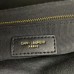 Y Loulou Bag Matelasse Y Leather Gold-tone Medium Black
