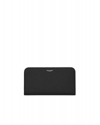 Y Zip Around Wallet in Grain de Poudre Embossed Leather