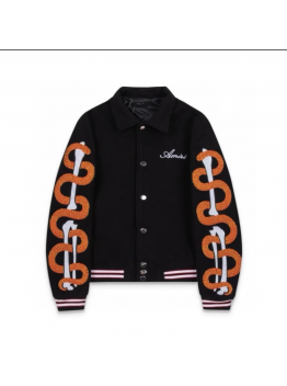 AMIRI Snake Year Limited Edition Casual Baseball Jacket