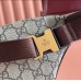 Gucci's latest genuine leather waist bag/crossbody bag