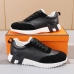 Hermès Black Leather Sneakers