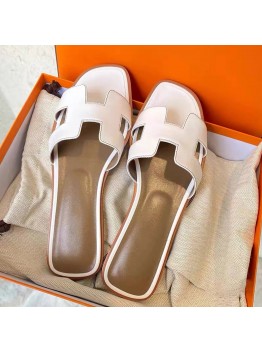 Hermès Sheepskin Slippers