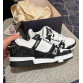 Louis Vuitton Black Denim Shoe