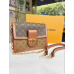 LV Dauphine Chain Bag with Monogram Canvas。