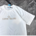 Stone Island printed logo short - sleeved shirt